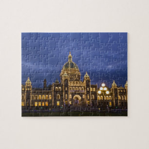 CANADA, British Columbia, Victoria. Abend Puzzle