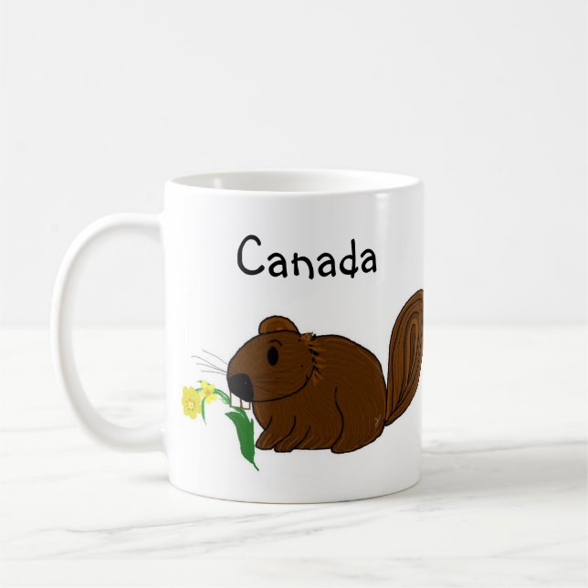 Canada Busy Beaver Tasse (Links)