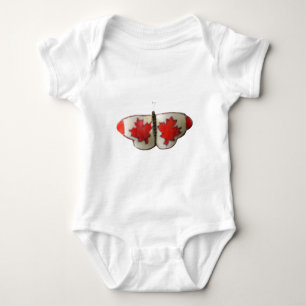 Canada Butterfly Baby Strampler