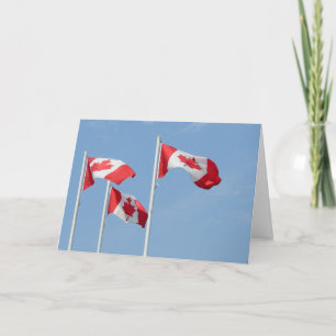 Canada Cards Canada Flag Grußkarten Custom Karte