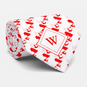 CANADA Christlich Scripting Monogram Krawatte