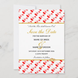 CANADA Christliche Sonderveranstaltung Hochzeit Save The Date