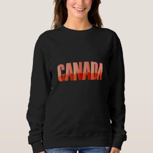 Canada Country Flag S Colors Graphic Sweatshirt