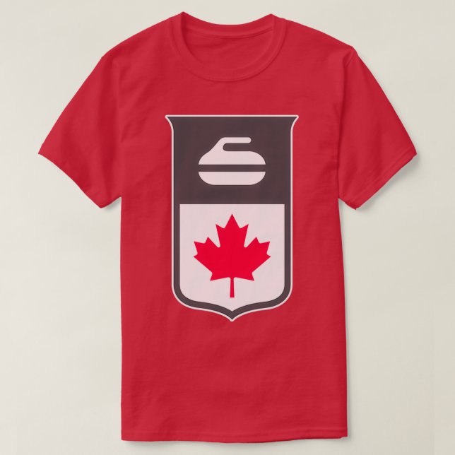 Canada curling2 T-Shirt (Design vorne)