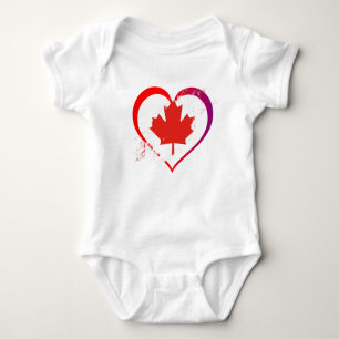 Canada Day Baby Bodysuit Baby Strampler