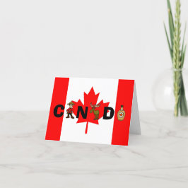 Canada Day Graphics Card Karte