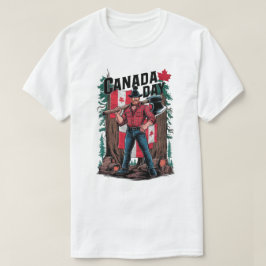 Canada Day Lumberjack T-Shirt