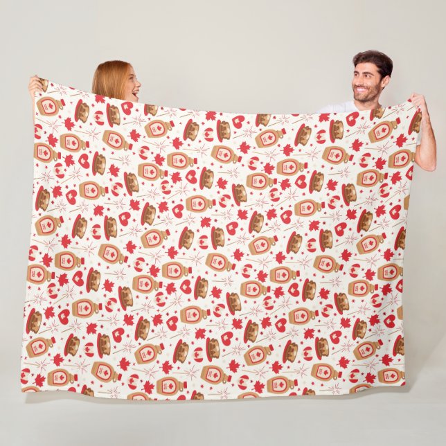Canada Day Party Fleece Blanket (Beispiel)