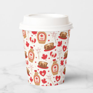 Canada Day Party Paper Cups Pappbecher