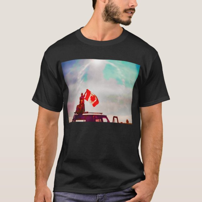Canada Day T-Shirt with Kevin (Vorderseite)