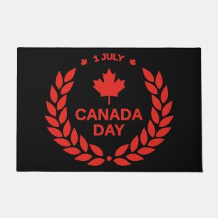 Canada Day Wreath Doormat Fußmatte