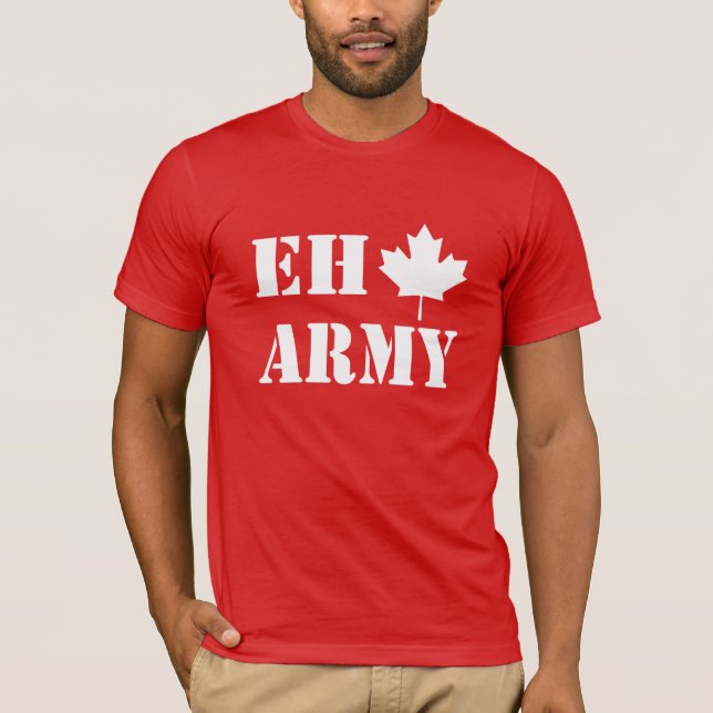 Canada Eh Army T-Shirt (Vorderseite)