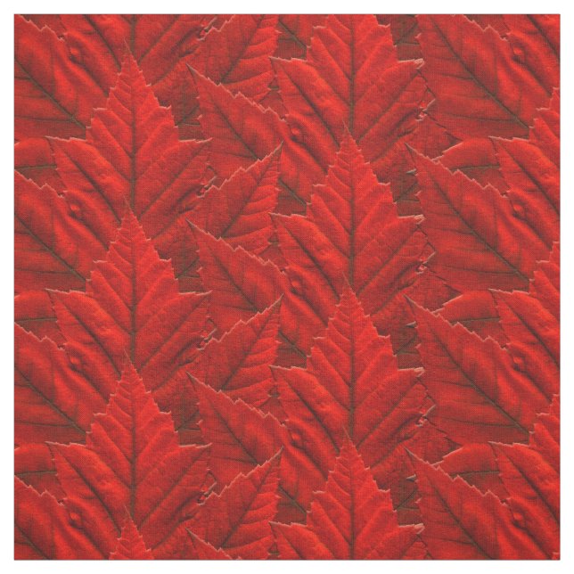 Canada Fabric Canada Maple Leaf Fabric Flag Fabric Stoff (Muster)