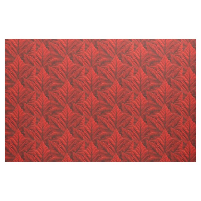 Canada Fabric Canada Maple Leaf Fabric Flag Fabric Stoff (Fat Quarter (45,7 x 55,9 cm))