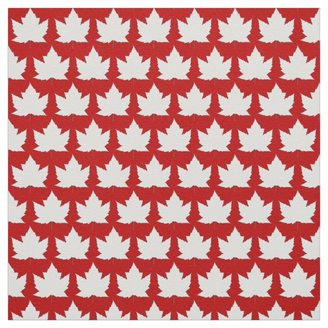 Canada Fabric Canada Maple Leaf Fabric Flag Fabric Stoff (Muster)