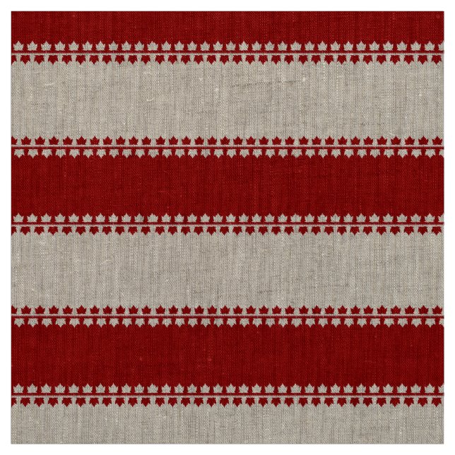 Canada Fabric Canada Maple Leaf Fabric Flag Fabric Stoff (Muster)
