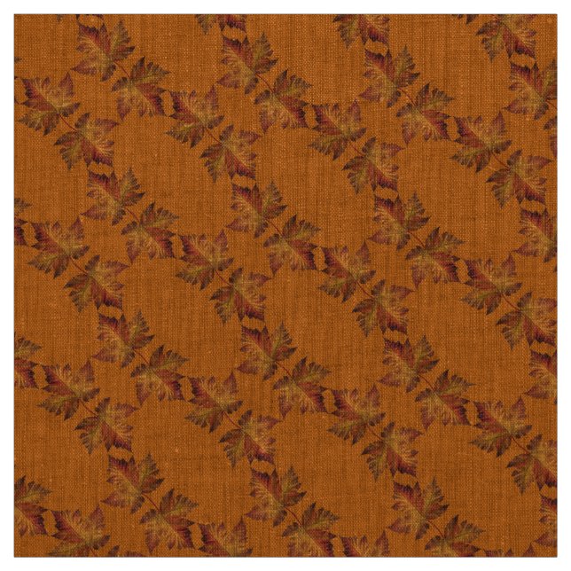 Canada Fabric Maple Leaf Fabric Yellow Fabric Stoff (Muster)