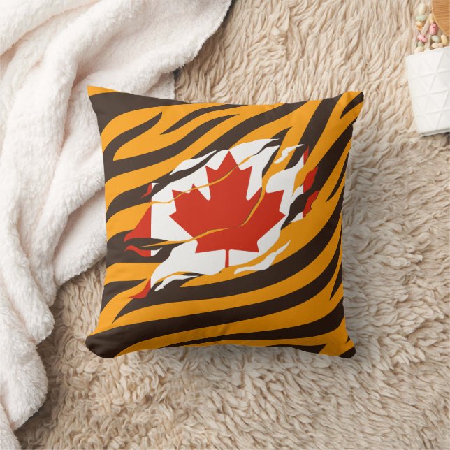CANADA Flag Inside Me, kanadisches Insiderzeichen Kissen (Decke)