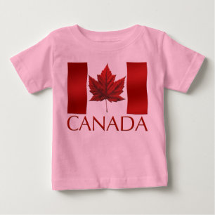 Canada Flag Kleinkind T - Shirt Canada Baby Tee Sh