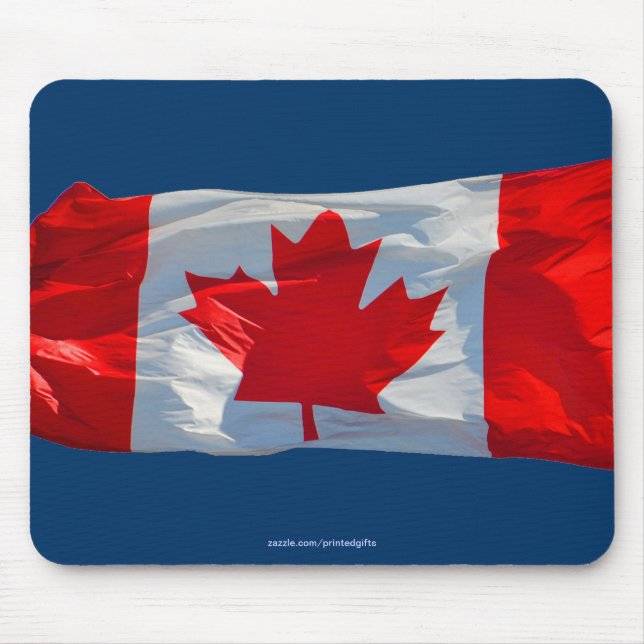 CANADA FLAG Patriotische kanadische Mousepad (Vorne)