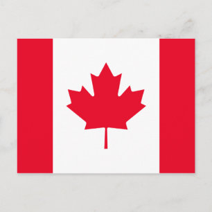 Canada Flag Postkarte