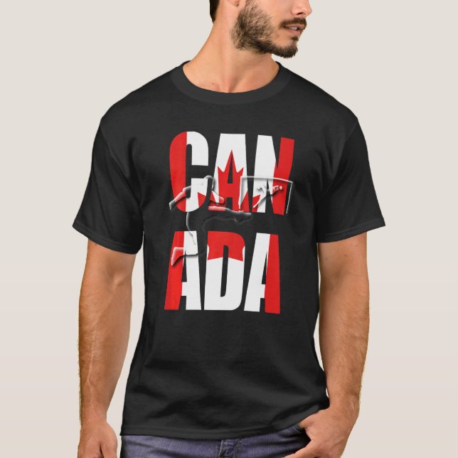 Canada Football T-Shirt (Vorderseite)
