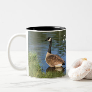 Canada Gänse Animal Art Personalisiert Zweifarbige Tasse