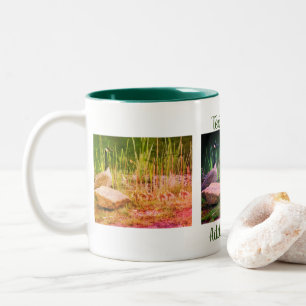 Canada Gänse Mama Babies Natur Personalisiert Zweifarbige Tasse