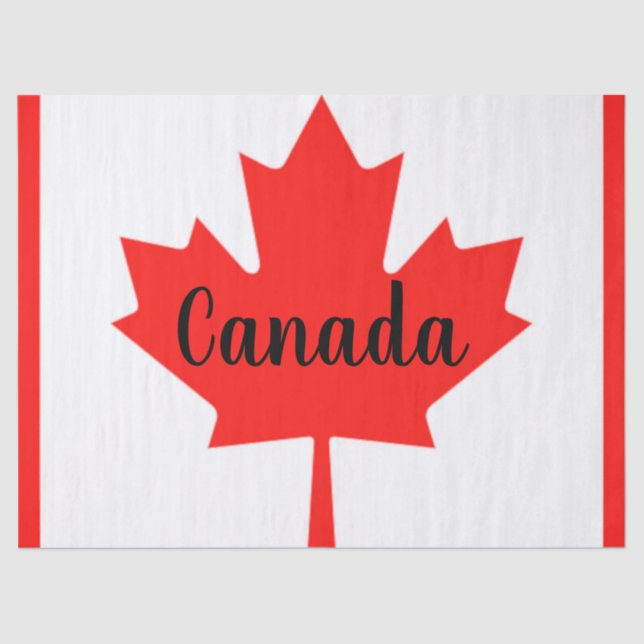 Canada Gift Tissue Paper Seidenpapier (Vorderseite)