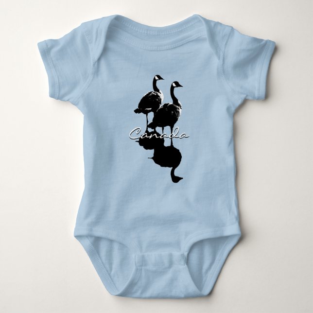 Canada Goose Baby One-piece Canada Strampler Custo (Vorderseite)