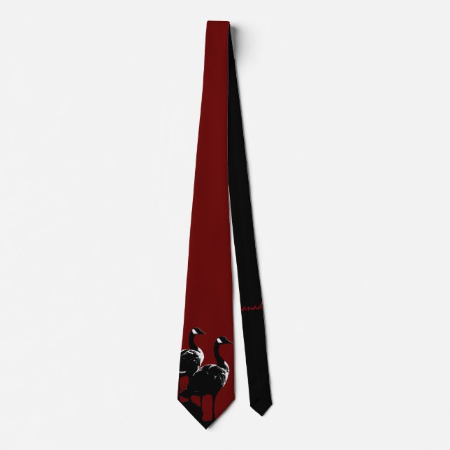Canada Goose Souvenir Ties Canada Geese Neckties Krawatte (Vorderseite)