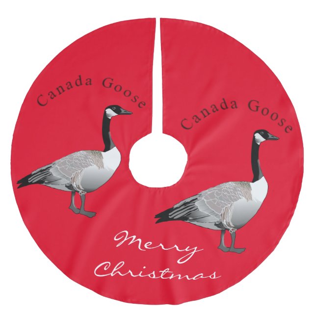 Canada Gose Gander Thunder_Cove Polyester Weihnachtsbaumdecke (Vorderseite)