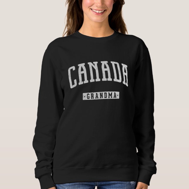 Canada Grandma Vintage Sweatshirt (Vorderseite)