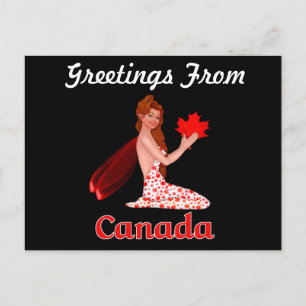 Canada Greetings Pixie Postcard Postkarte