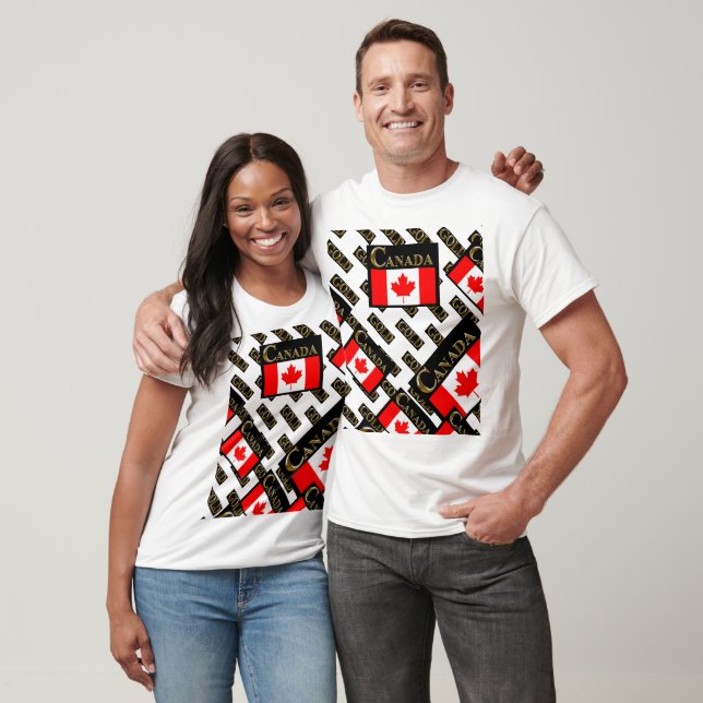 CANADA HOCKEY PUCK T-Shirt (Unisex)