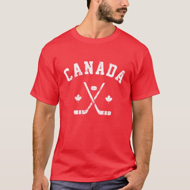 Canada Ice Hockey T-Shirt (Vorderseite)