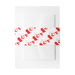 CANADA John 3:16 Hochzeitsfeier Einladungsbanderole