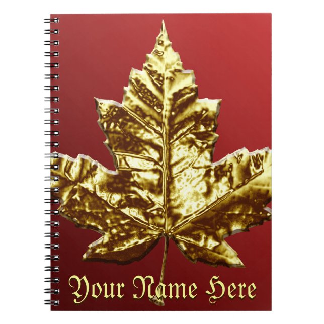 Canada Journal Souvenir Custom Notebooks Kanada Notizblock (Vorderseite)