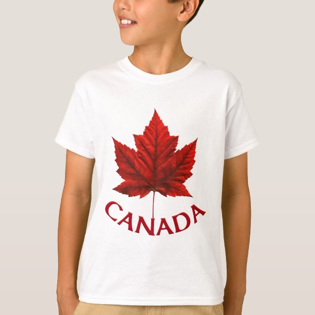 Canada Kid's T - Shirt Canada Souvenir Kid's Shirt (Vorderseite)