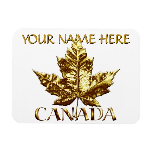 Canada Kühlschrankmagnet Gold Canada Souvenir Magn Magnet (Horizontal)