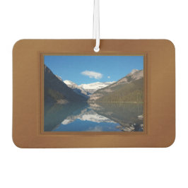Canada Lake Louise Rocky Mountain Holzrahmen druck Autolufterfrischer