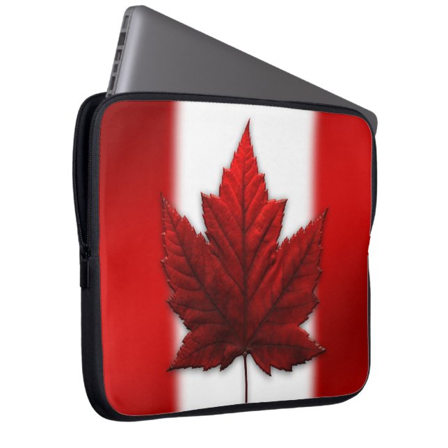 Canada Laptop Sleeve Canada Flag Computer Souvenir (Vorne Rechts)