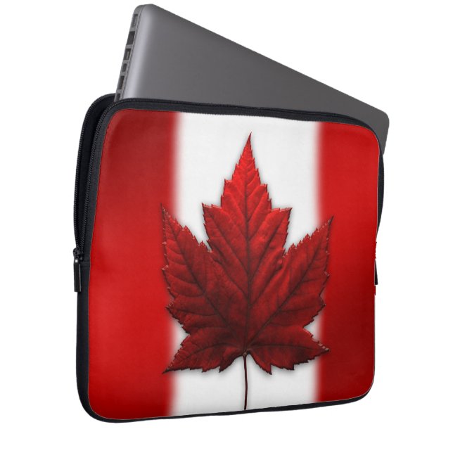 Canada Laptop Sleeve Canada Flag Computer Souvenir (Vorne Rechts)