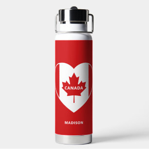 CANADA Liebe individuelle Name Trinkflasche