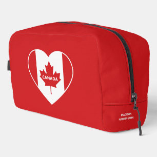 CANADA Liebe individuelle Name Waschbeutel