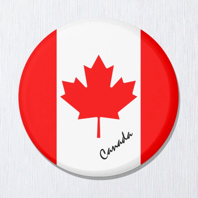 Canada Magnet, reisen / sport, kanadische flagge Magnet (Von Creator hochgeladen)