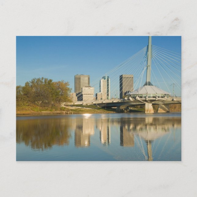 CANADA, Manitoba, Winnipeg: Esplanade Riel 2 Postkarte (Vorderseite)