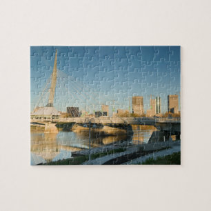 CANADA, Manitoba, Winnipeg: Esplanade Riel Puzzle