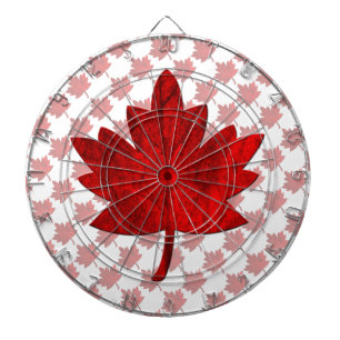 Canada-Maple Leaf by Shirley Taylor Dartscheibe