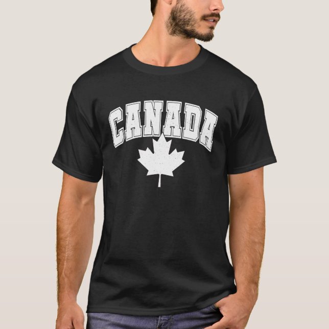 Canada Maple Leaf Canadian Flag Pride  5 T-Shirt (Vorderseite)